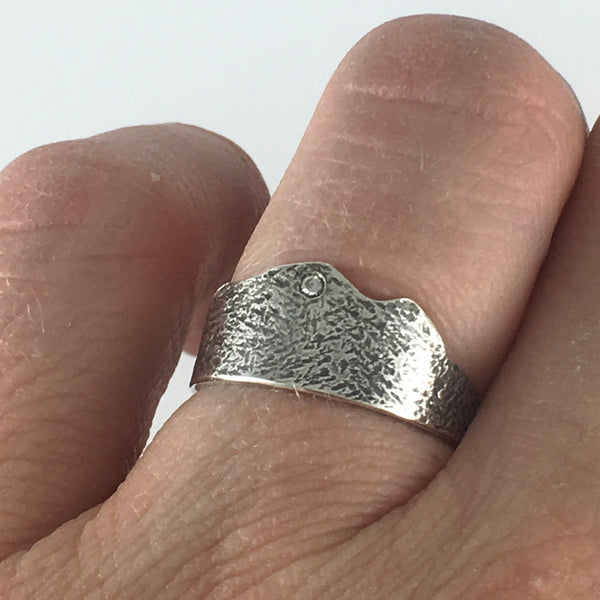 Silver Holyoke Range Ring