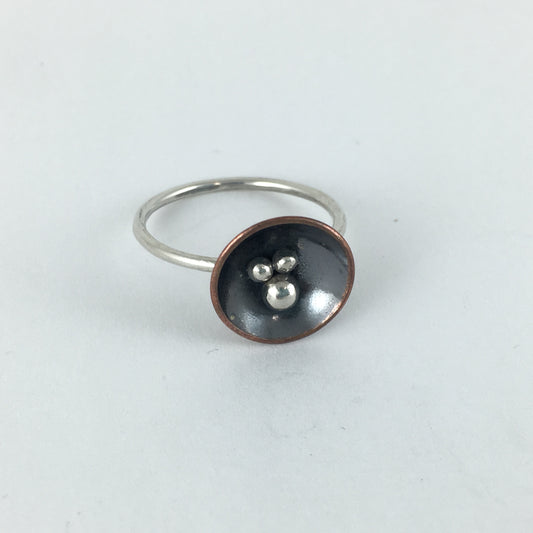 Copper Nest Ring: Medium