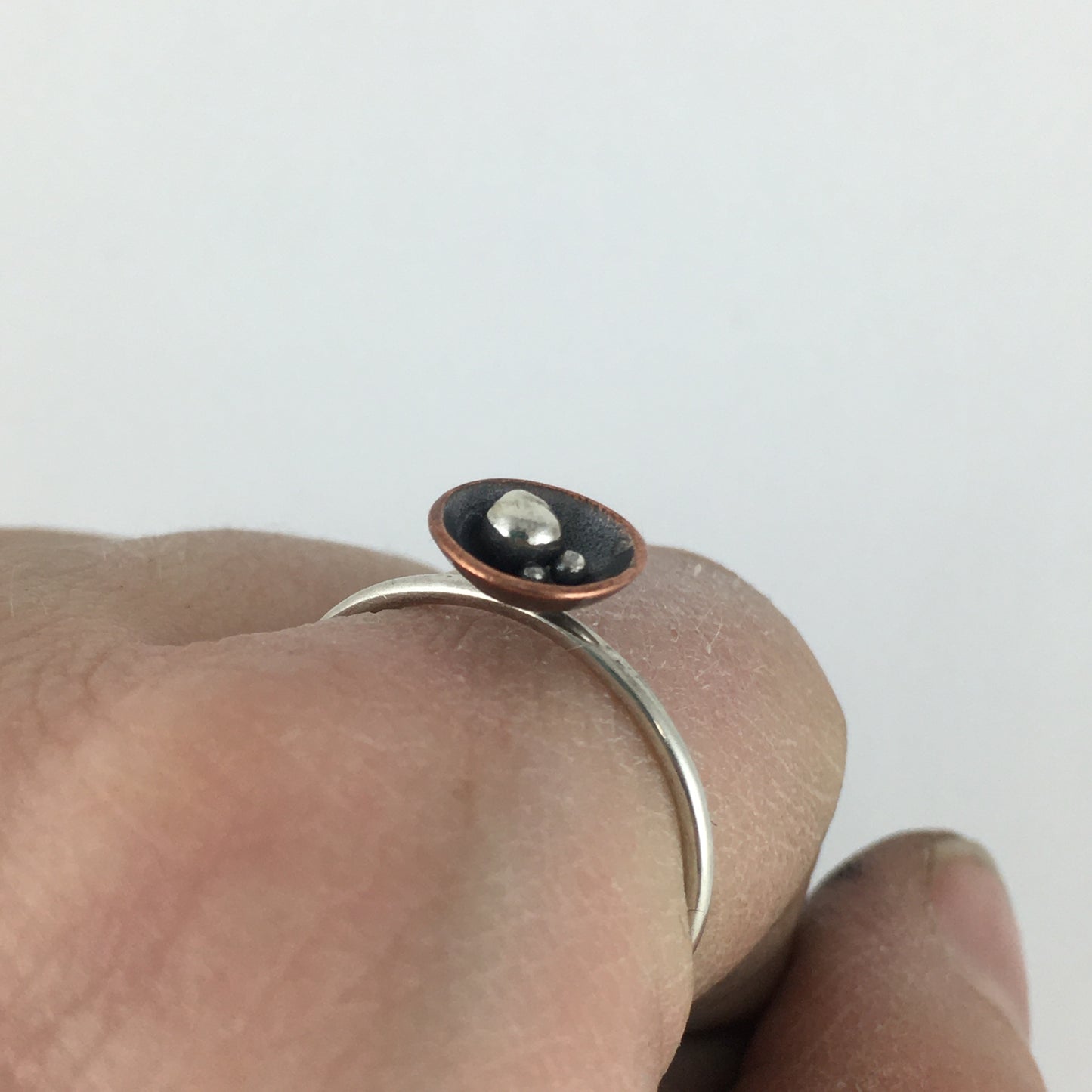 Copper Nest Ring: Small