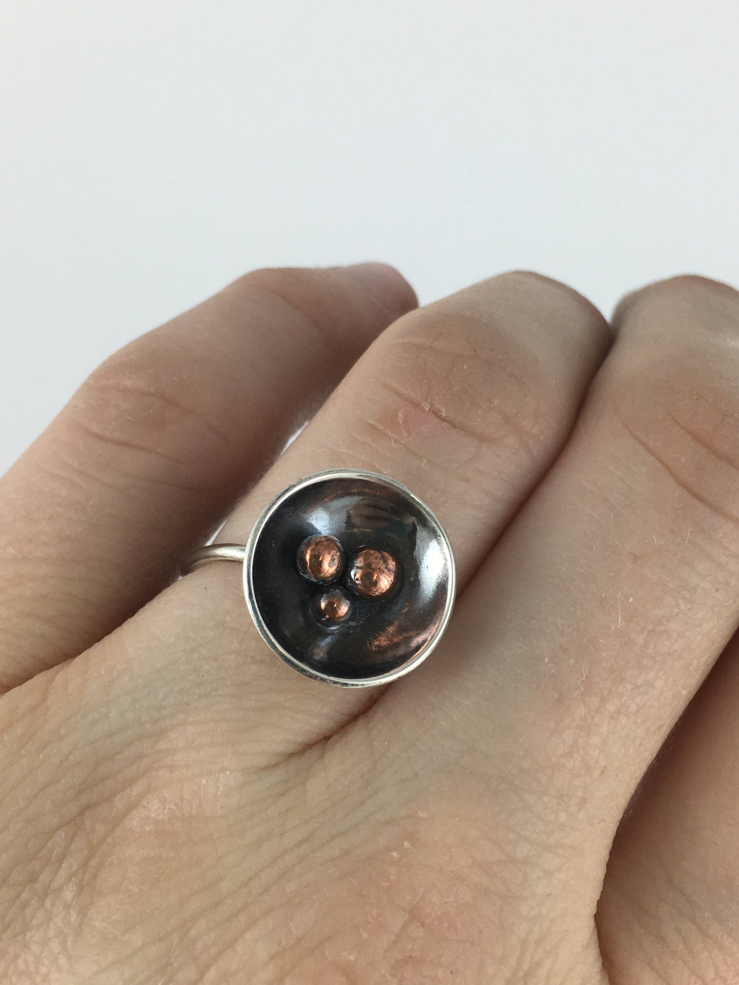 Silver Nest Ring: Medium