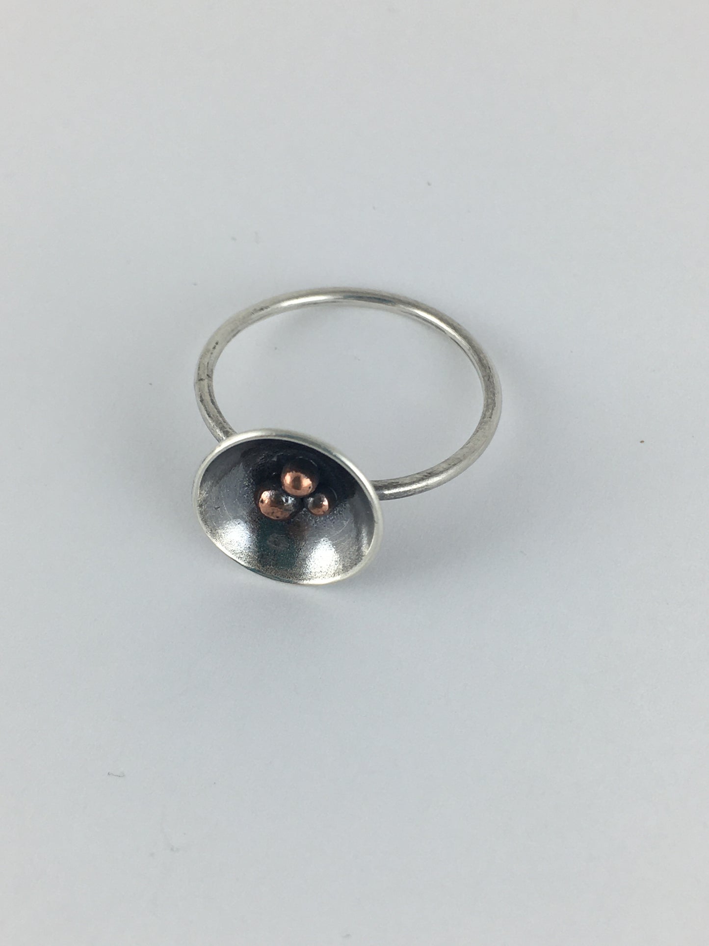 Silver Nest Ring: Medium