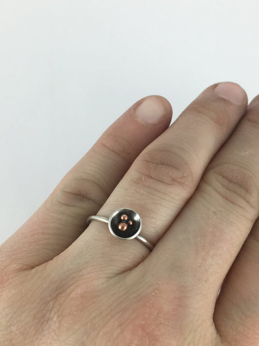 Silver Nest Ring: Small