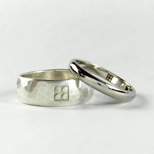 Custom Lego wedding bands