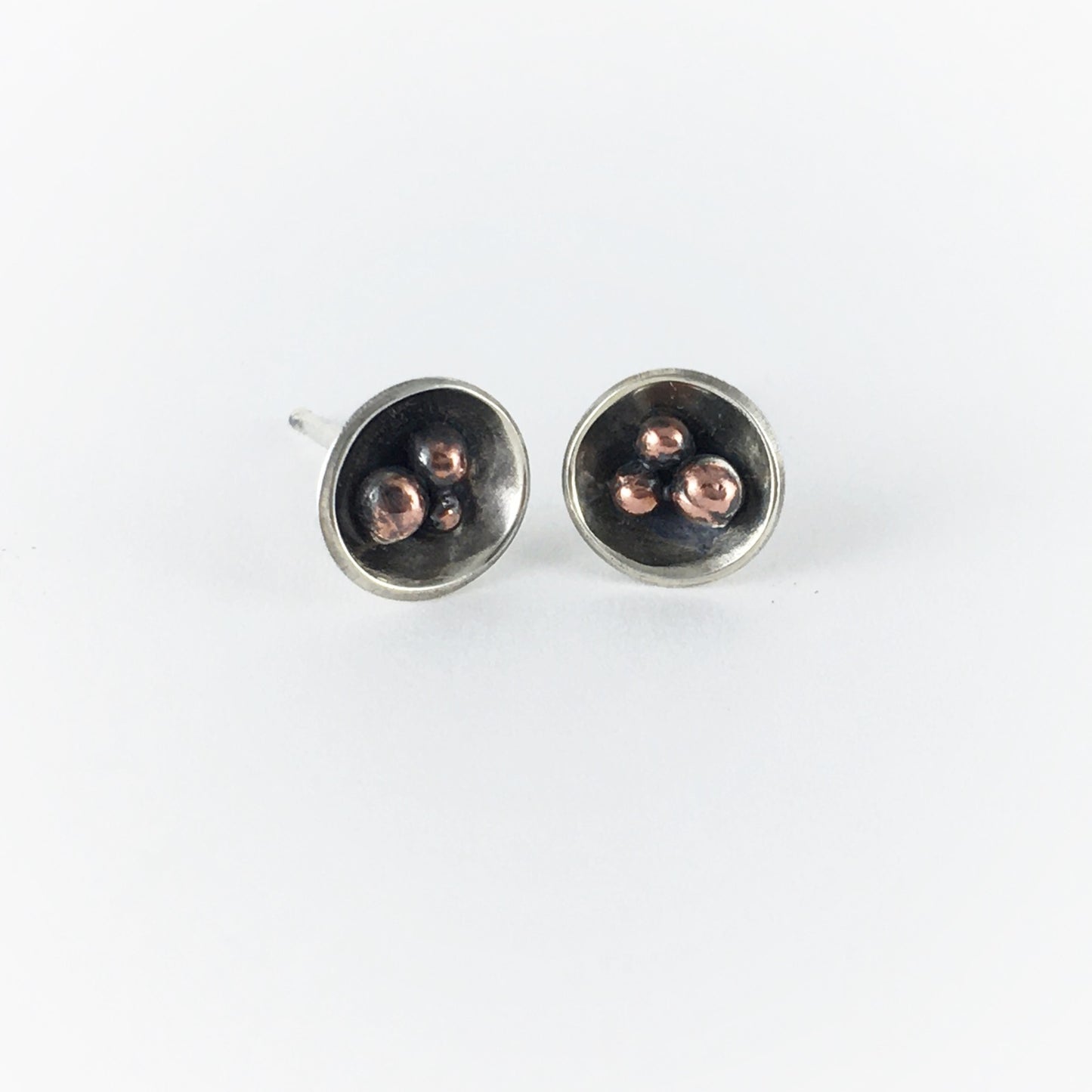 Nest Studs: Silver