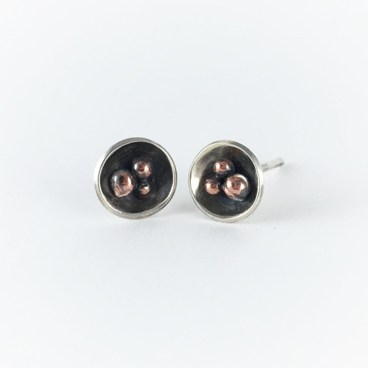 Nest Studs: Silver