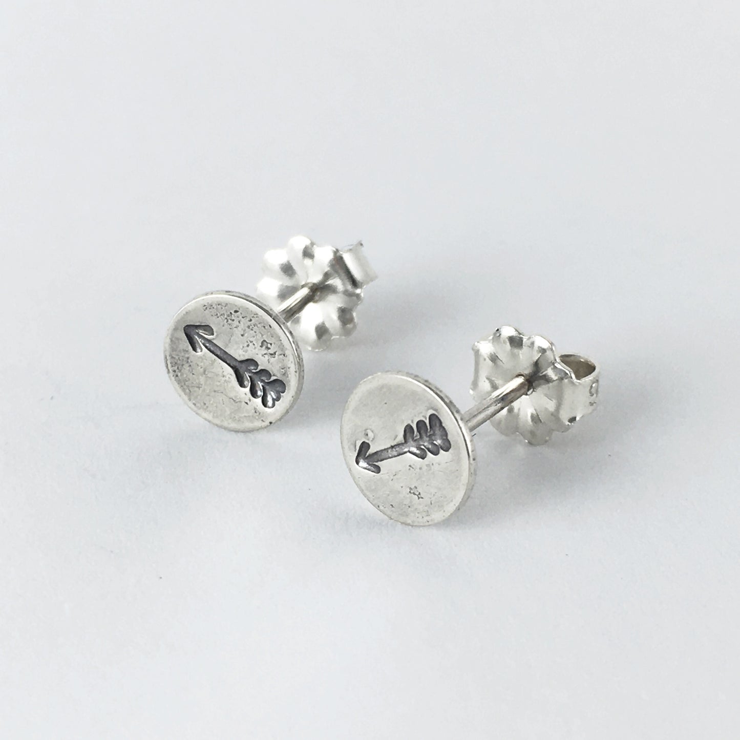 Silver Arrow Studs