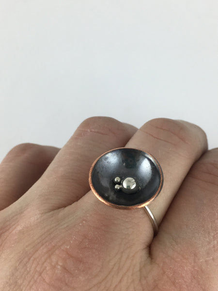 Copper Nest Ring: Large