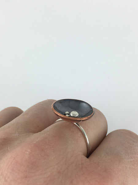 Copper Nest Ring: Large