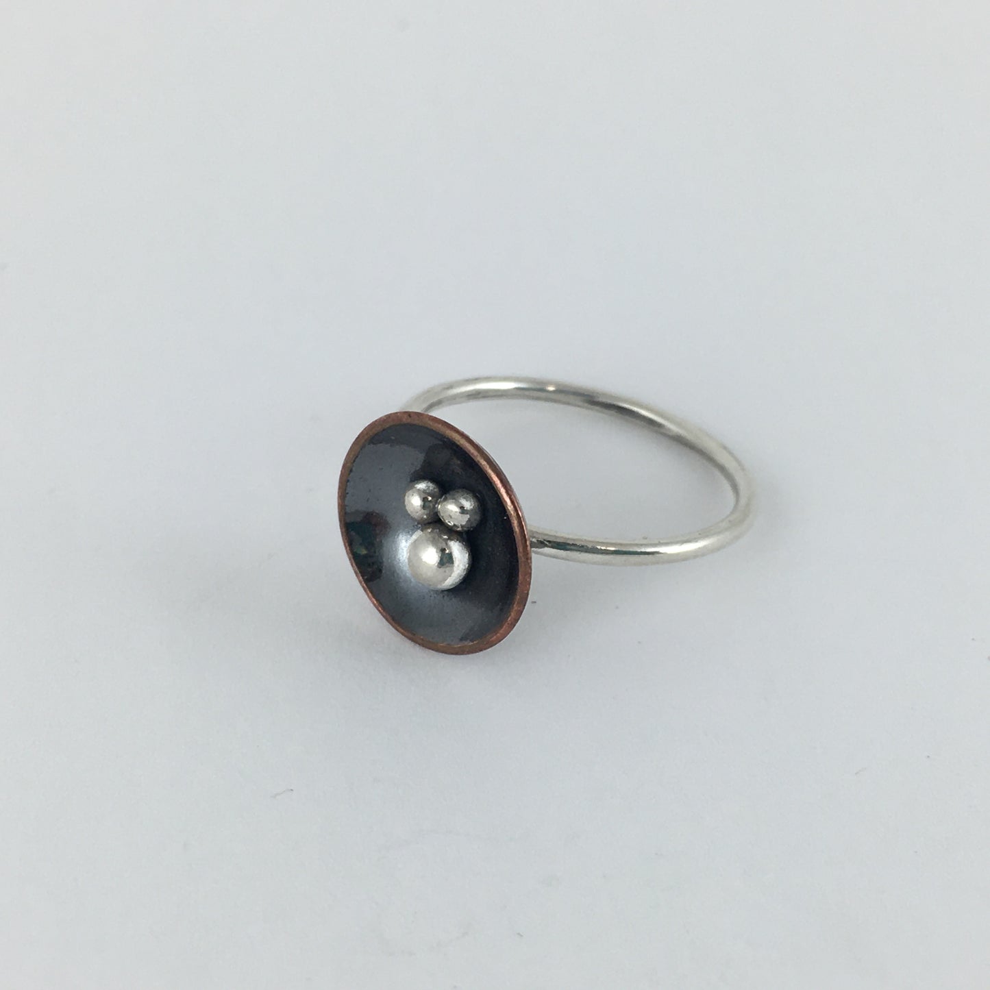 Copper Nest Ring: Medium