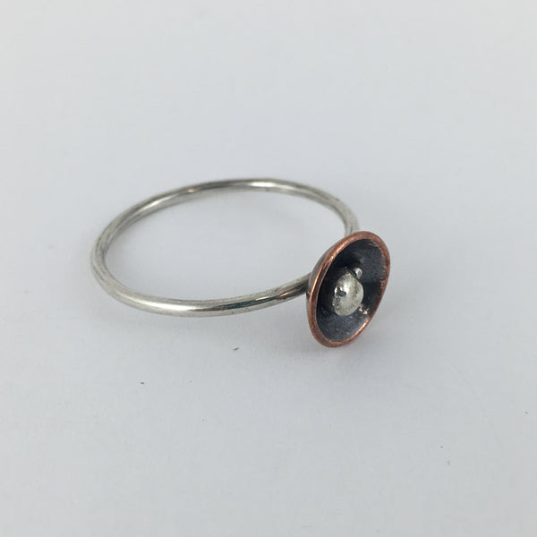 Copper Nest Ring: Small