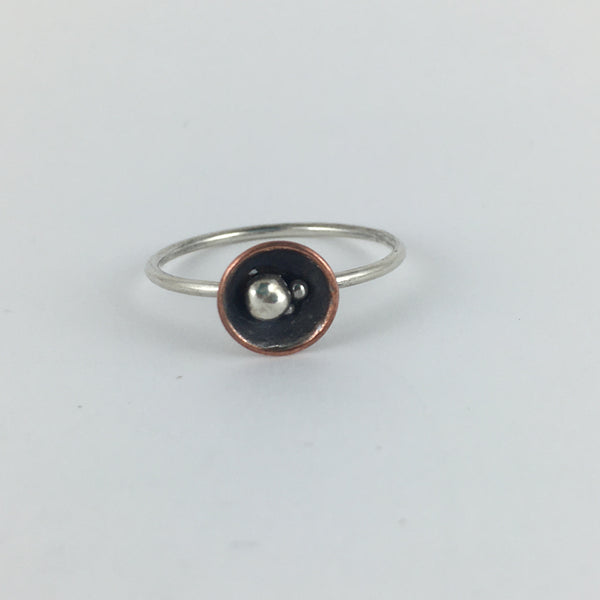 Copper Nest Ring: Small