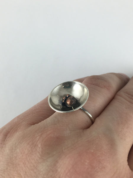 Silver Nest Ring: Large