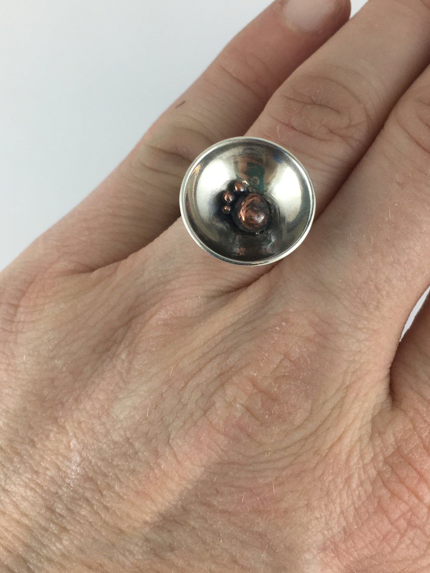 Silver Nest Ring: Large