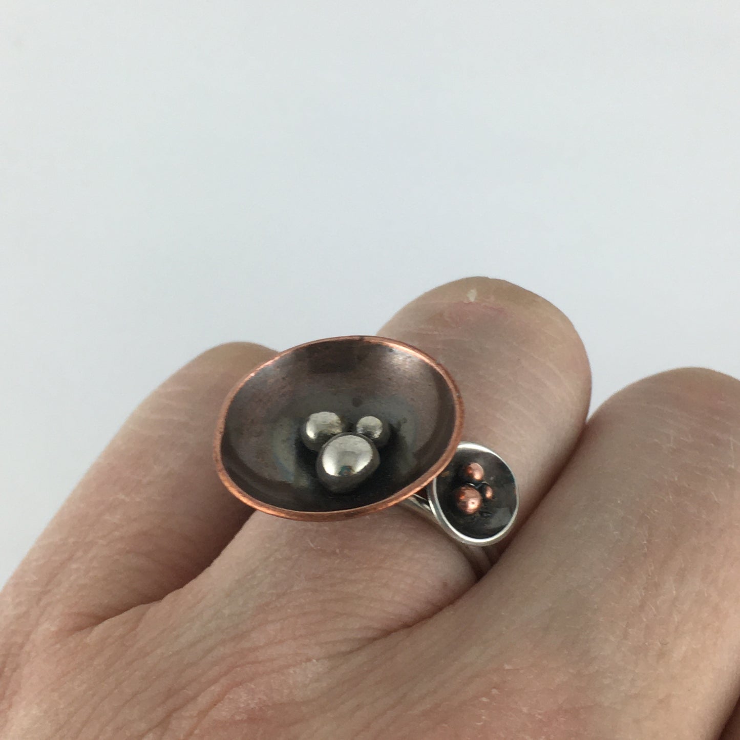 Copper Nest Ring: Large