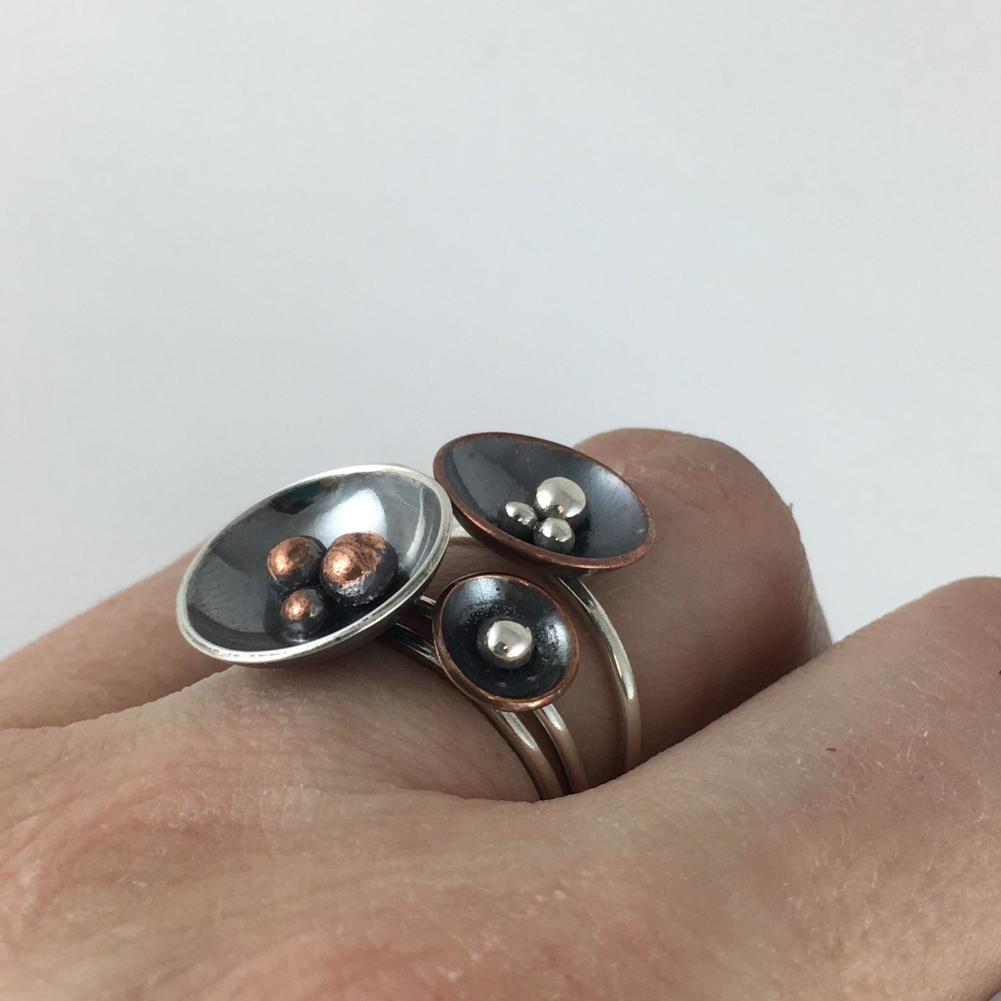 Silver Nest Ring: Large