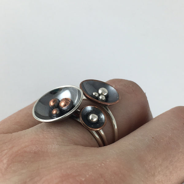 Silver Nest Ring: Large